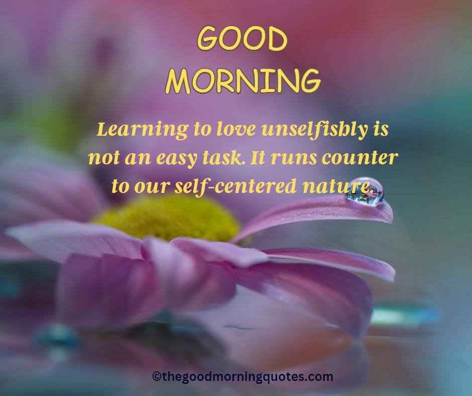 Wisdom Spiritual Good Morning Quotes About Love