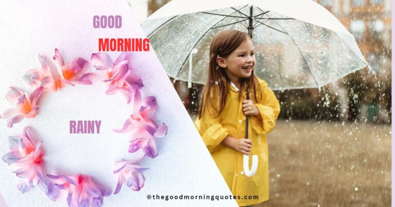 Beautiful Rainy Good Morning Quotes in Hindi