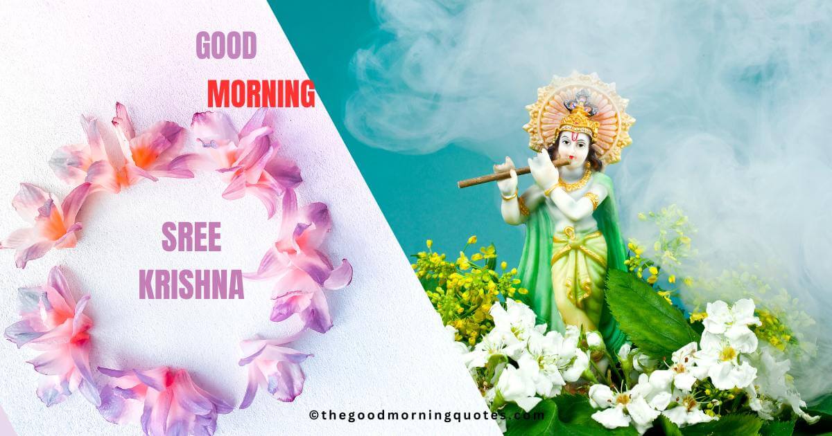 Krishna Good Morning Quotes in Hindi