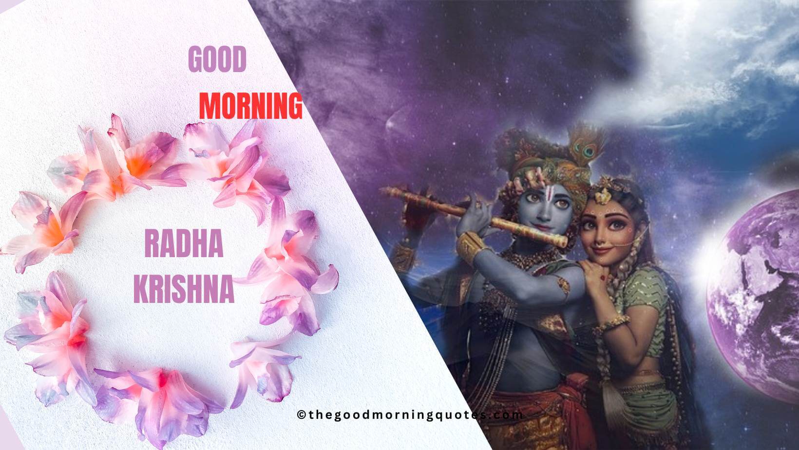 Radha Krishna Good Morning Quotes in Hindi