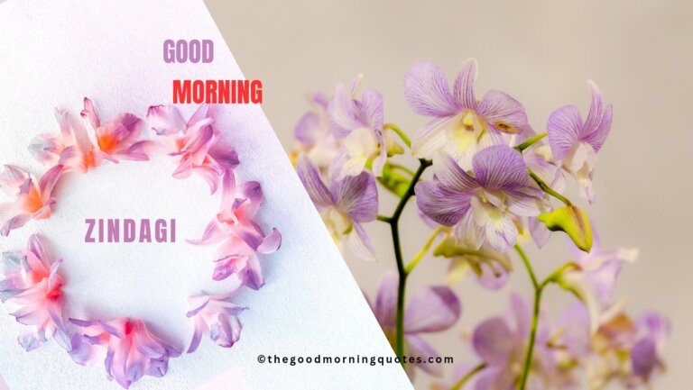 Zindagi Good Morning Quotes in Hindi