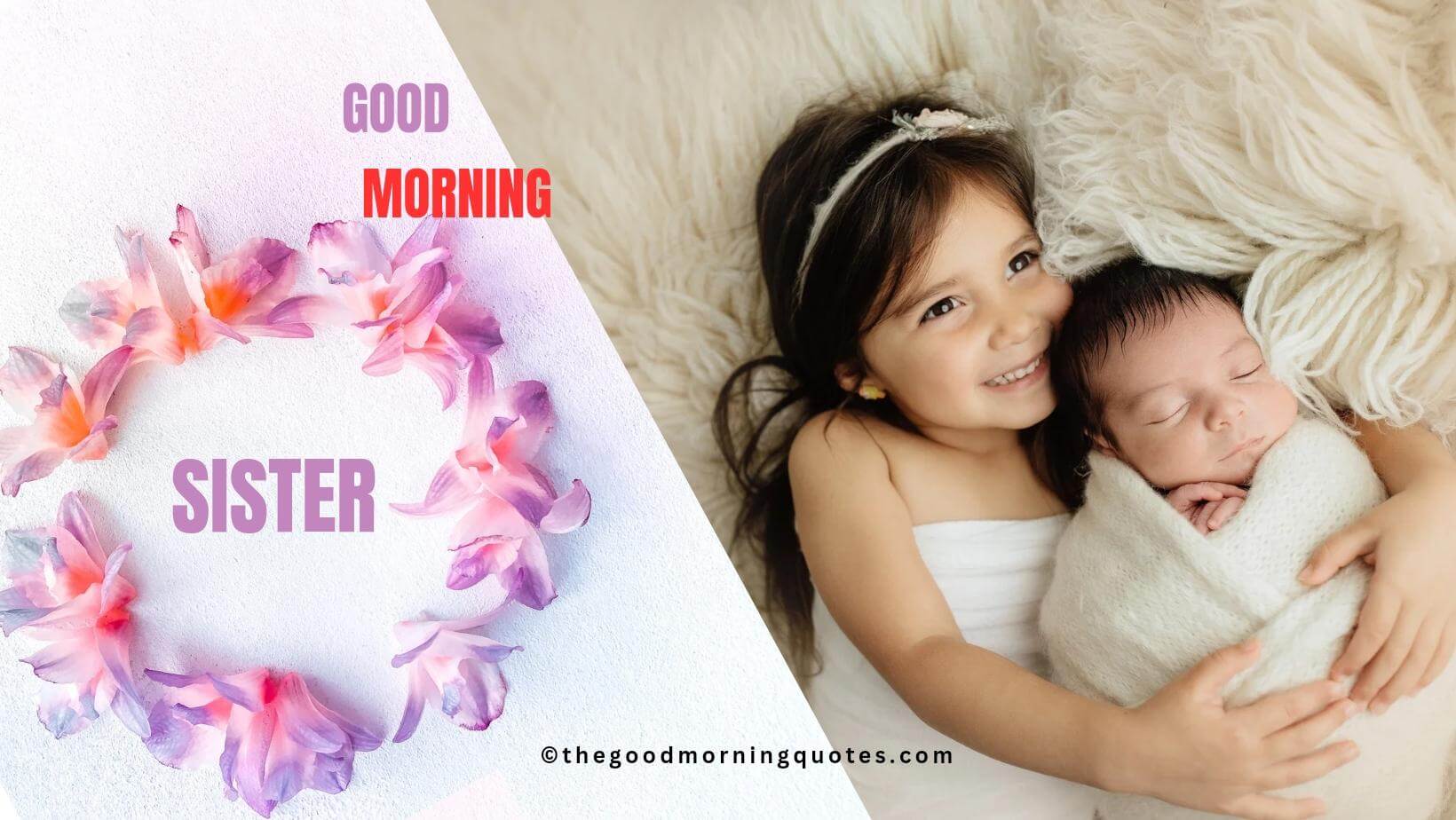 Good Morning Quotes for Sister