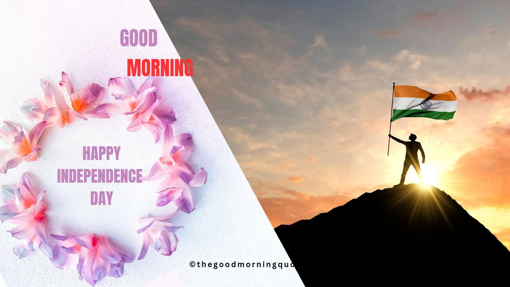 Good Morning Happy Independence Day Quotes